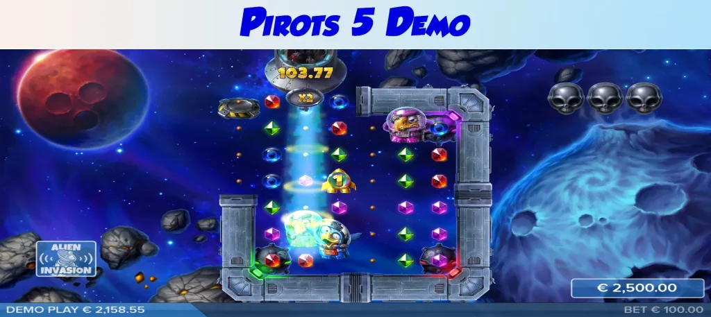 pirots 5 demo